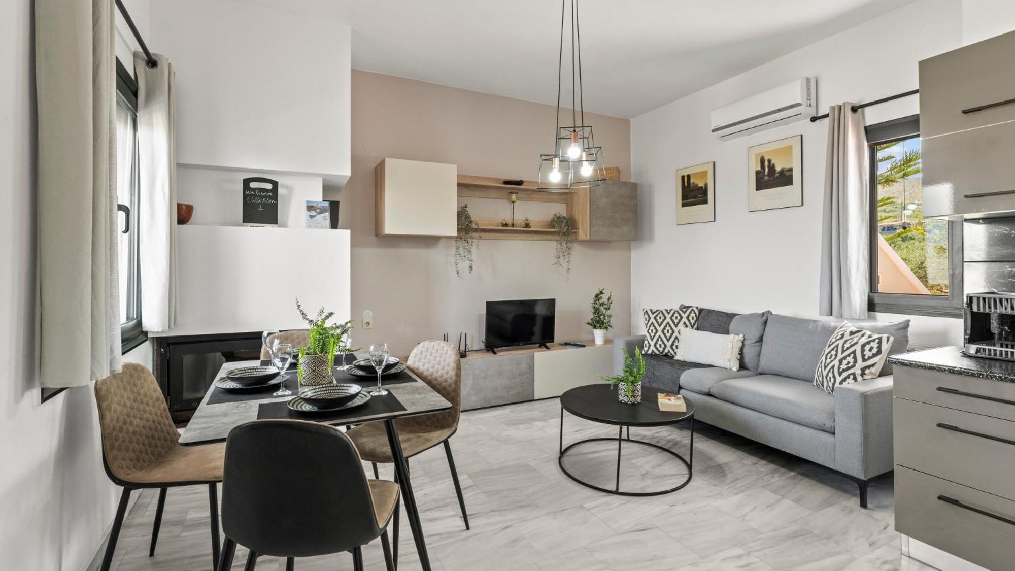 Seaside Gem Near Heraklion, Maro's Getaway Villa *